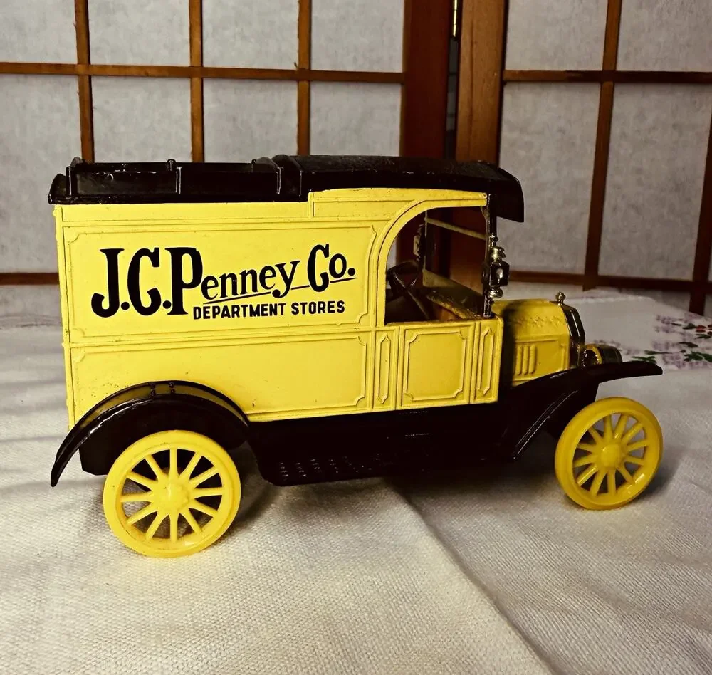 Vintage ERTL J.C. Penney Co. Ford Model T Delivery Van Diecast Advertising Bank